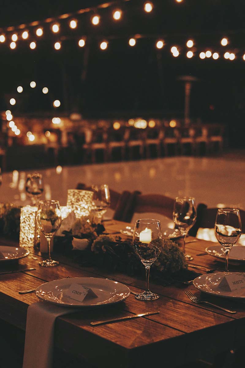 Beautifully styled wedding and event celebration